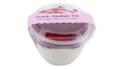 Quark-Himbeer Pot 